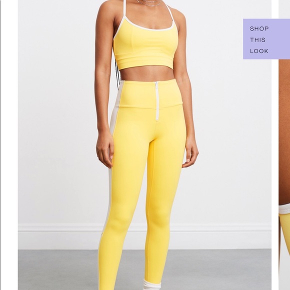 BANDIER x SOLID & STRIPED Soleil Workout Set NWT - Picture 2 of 7